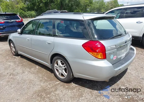 2005 Subaru Legacy 2.5I из США, поврежденный, VIN 4S3BP616857324404